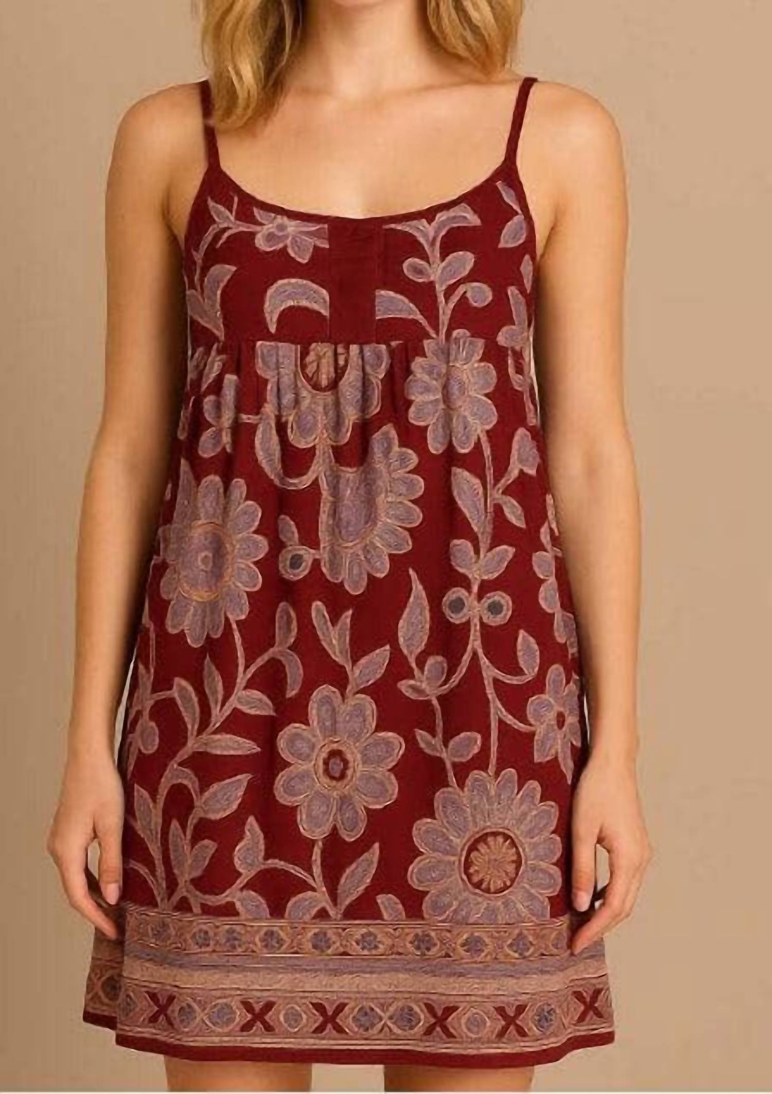 Guadalupe Design - Checa Mini Dress
