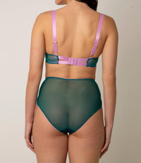 LILA LACE BALCONETTE BRA