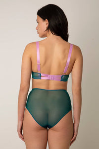 LILA LACE BALCONETTE BRA