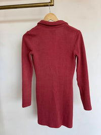 Saylor - Women's Meliah Cut Sew Rib Knit Mini Dress