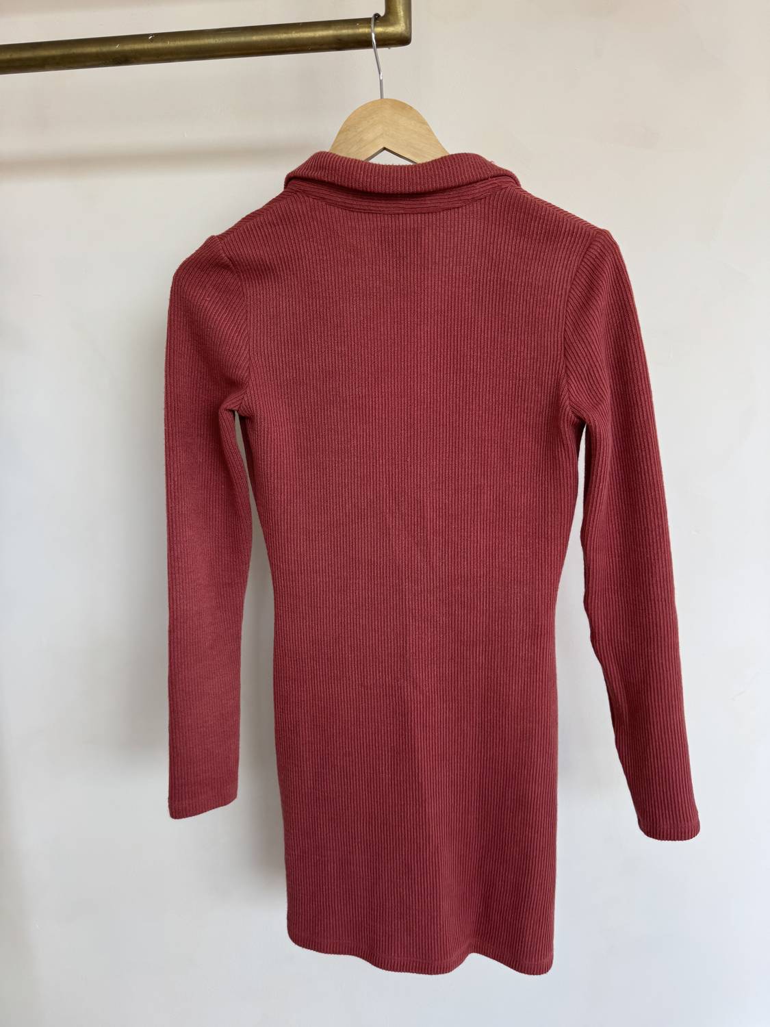 Saylor - Women's Meliah Cut Sew Rib Knit Mini Dress