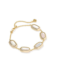 Kendra Scott - Women's Elaina Bezel Delicate Chain Bracelet