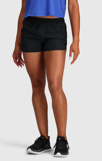OUTDOOR RESEARCH Swift Lite Shorts - 2.5" in black - women's shorts