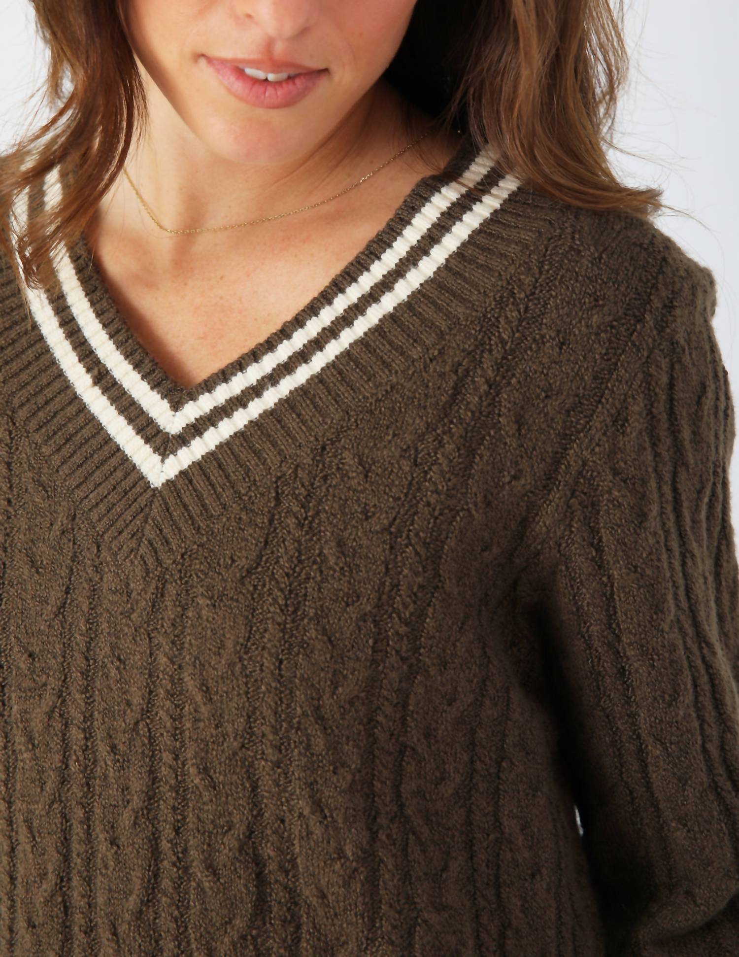 Glyder - Hanalei Cable Knit Sweater