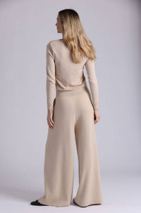 Minnie Rose - Viscose Palazzo Pant With Pockets