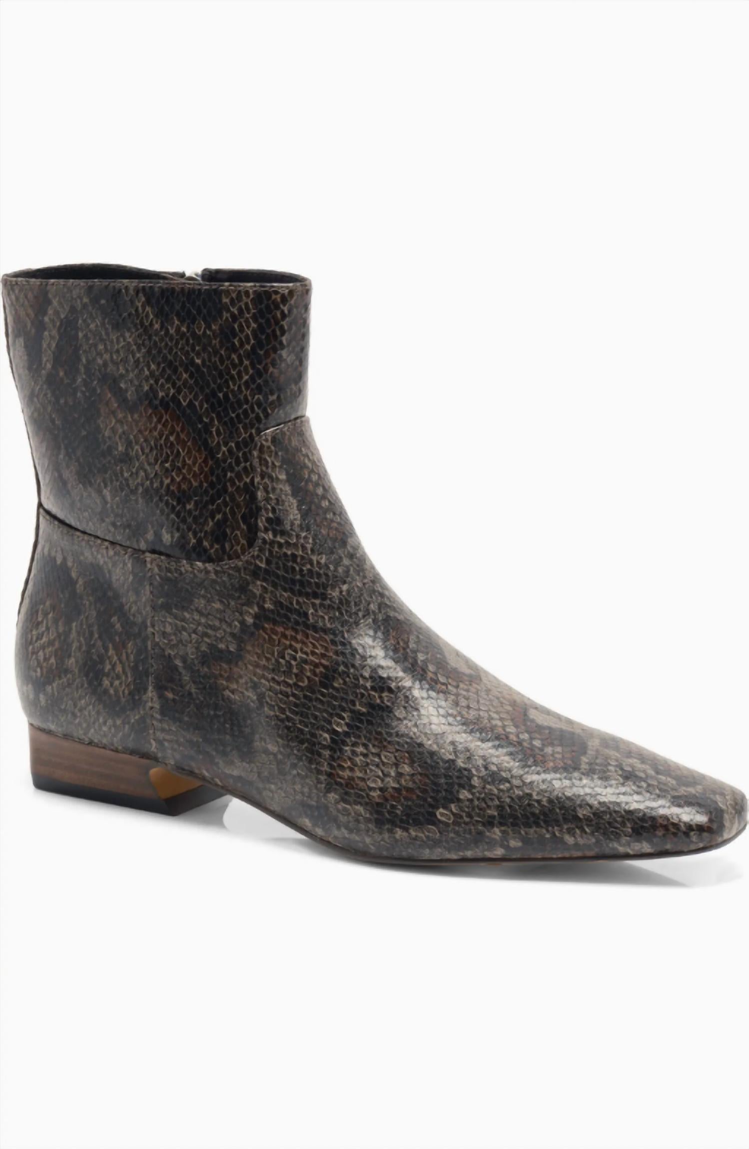 Free People - Women's Easy Does It Vegan Snake Boots