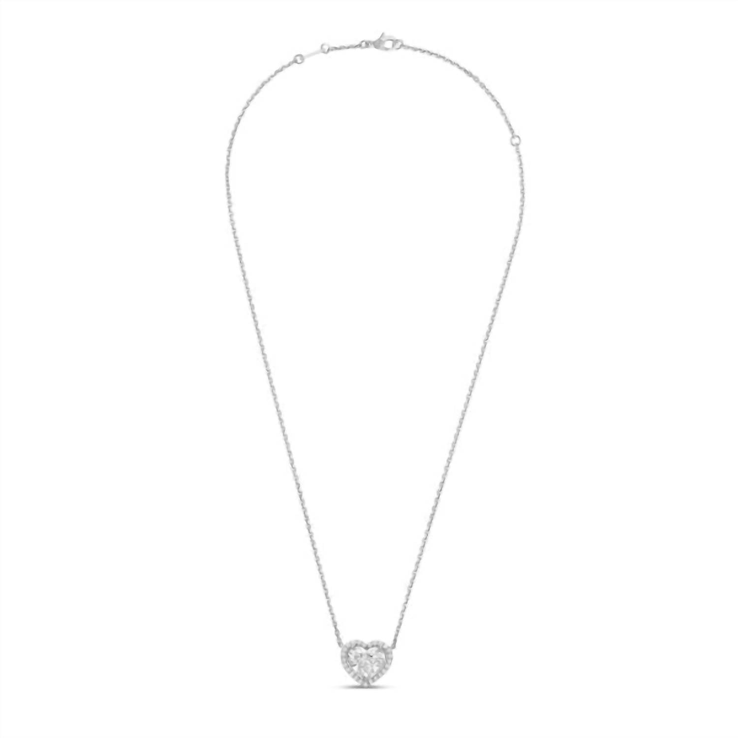 Diana M Jewels - Women's Heart Lab-Grown Diamond Pendant Necklace (15.00 Ct) - Grand