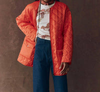 The Great. - Quilted Liner Parka Jacket