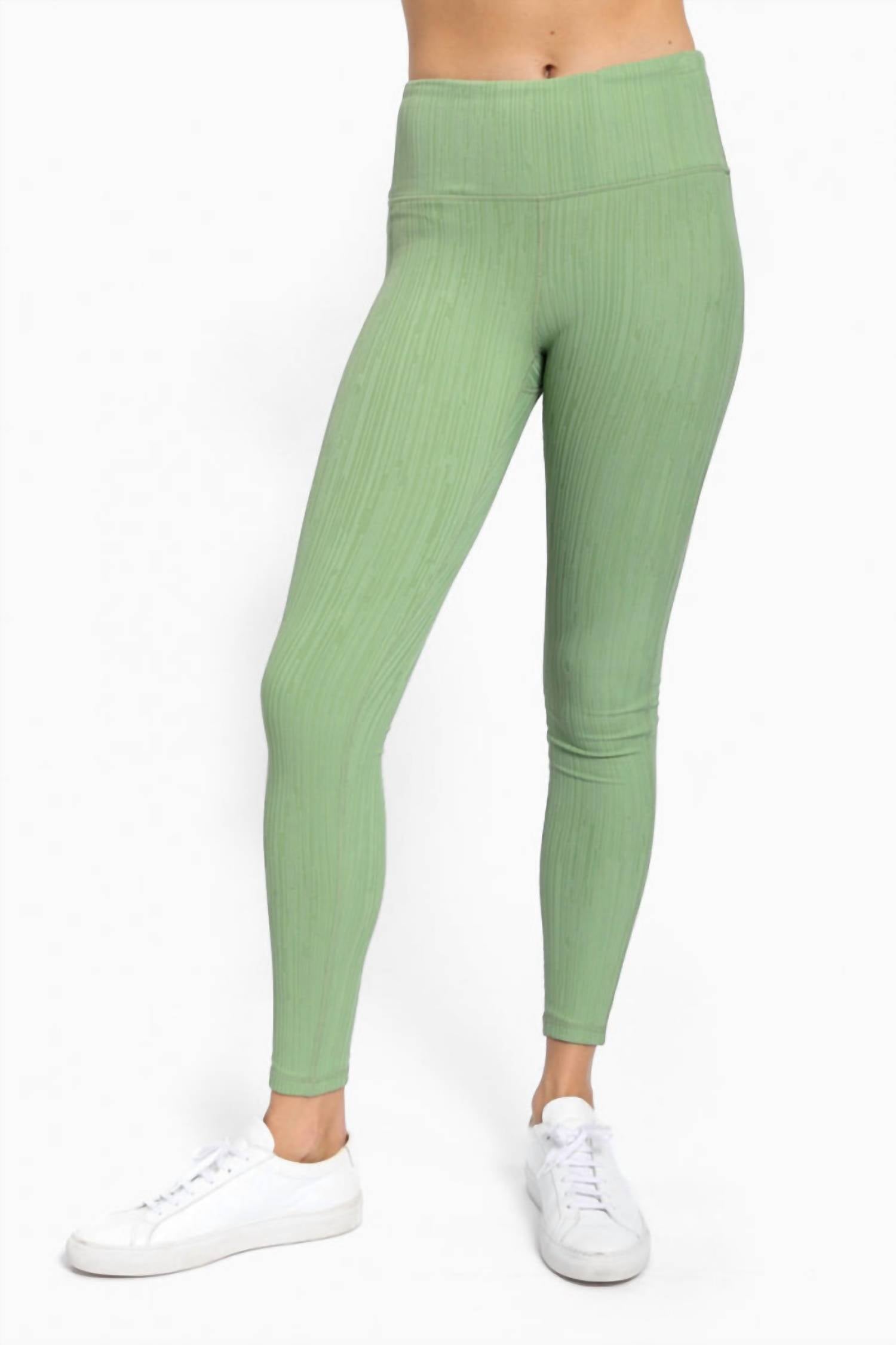 Mono B - Tactel Textured Lines Leggings