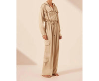 Shona Joy - Shae Drawstring Utility Jumpsuit
