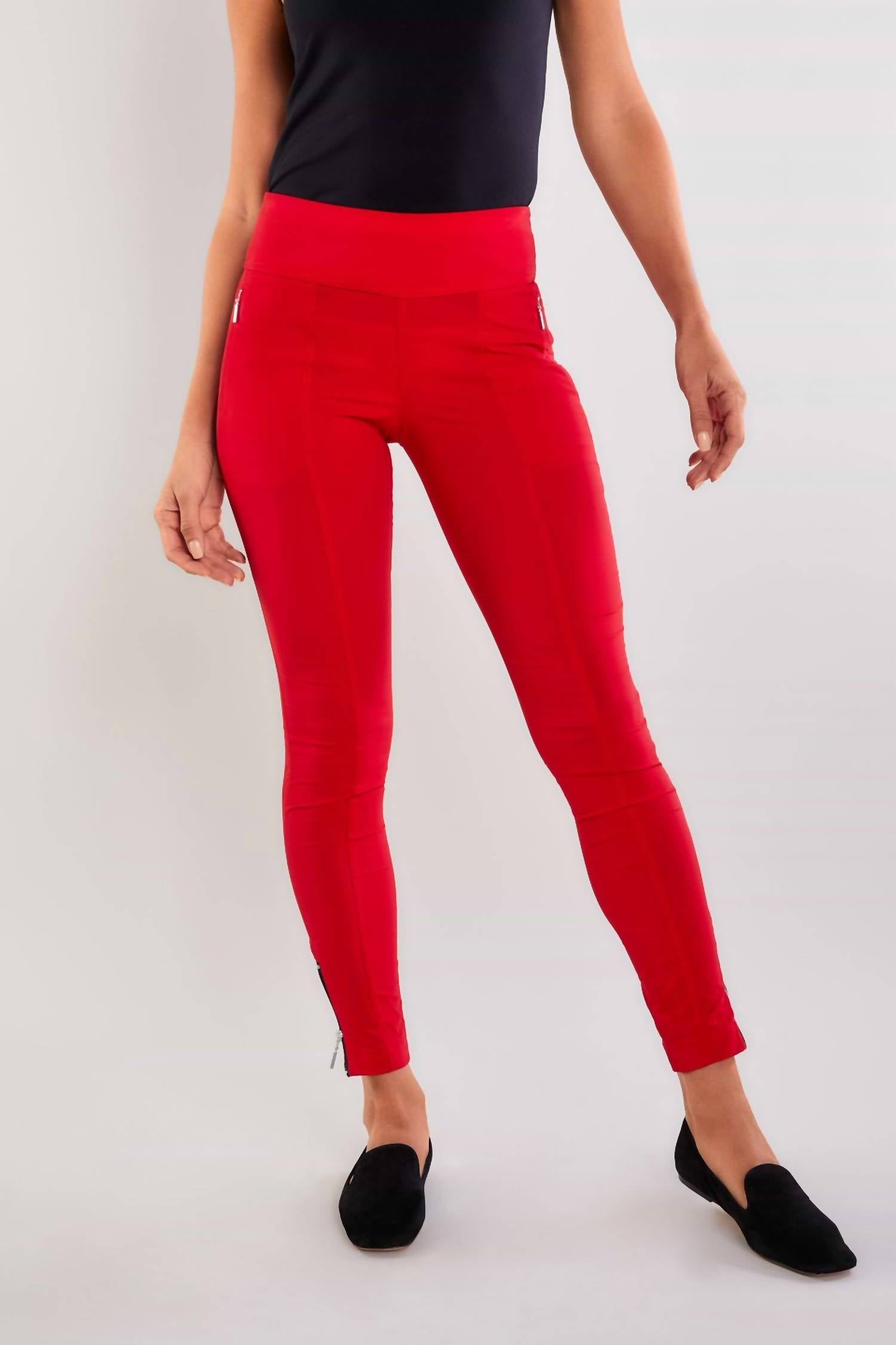 Anatomie Allie Hybrid Pants in atomic red in atomic red - women's pants