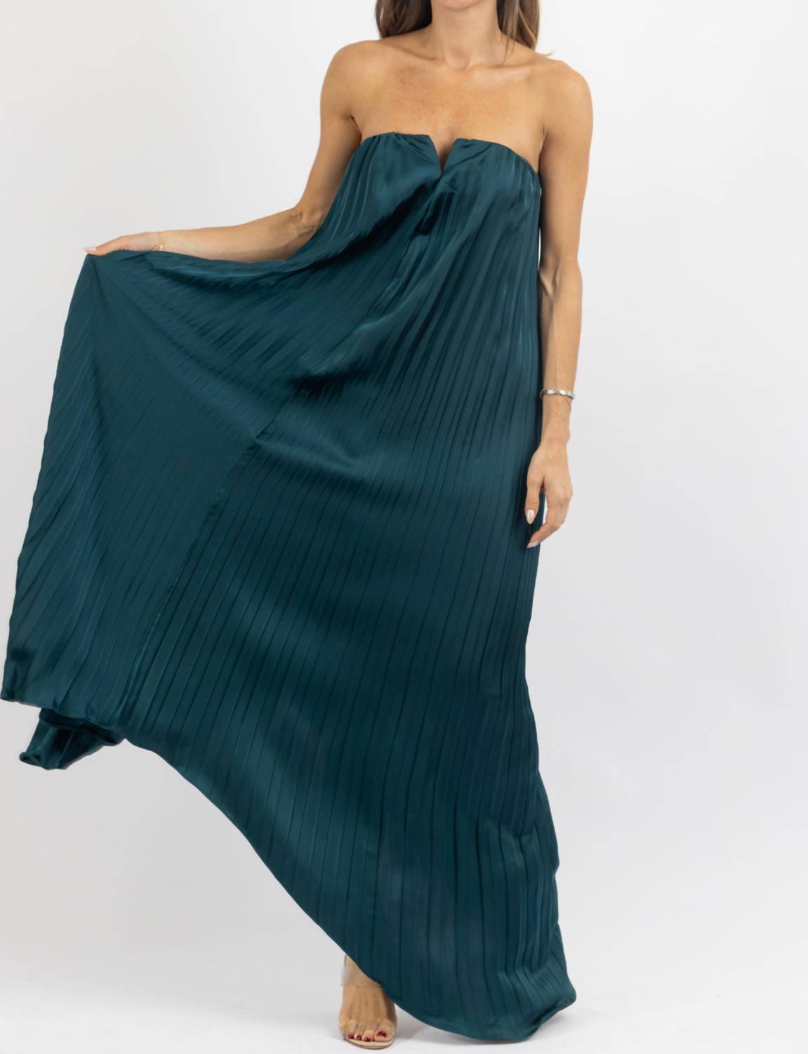 Fore Collection - Sienna Pleated Maxi Dress