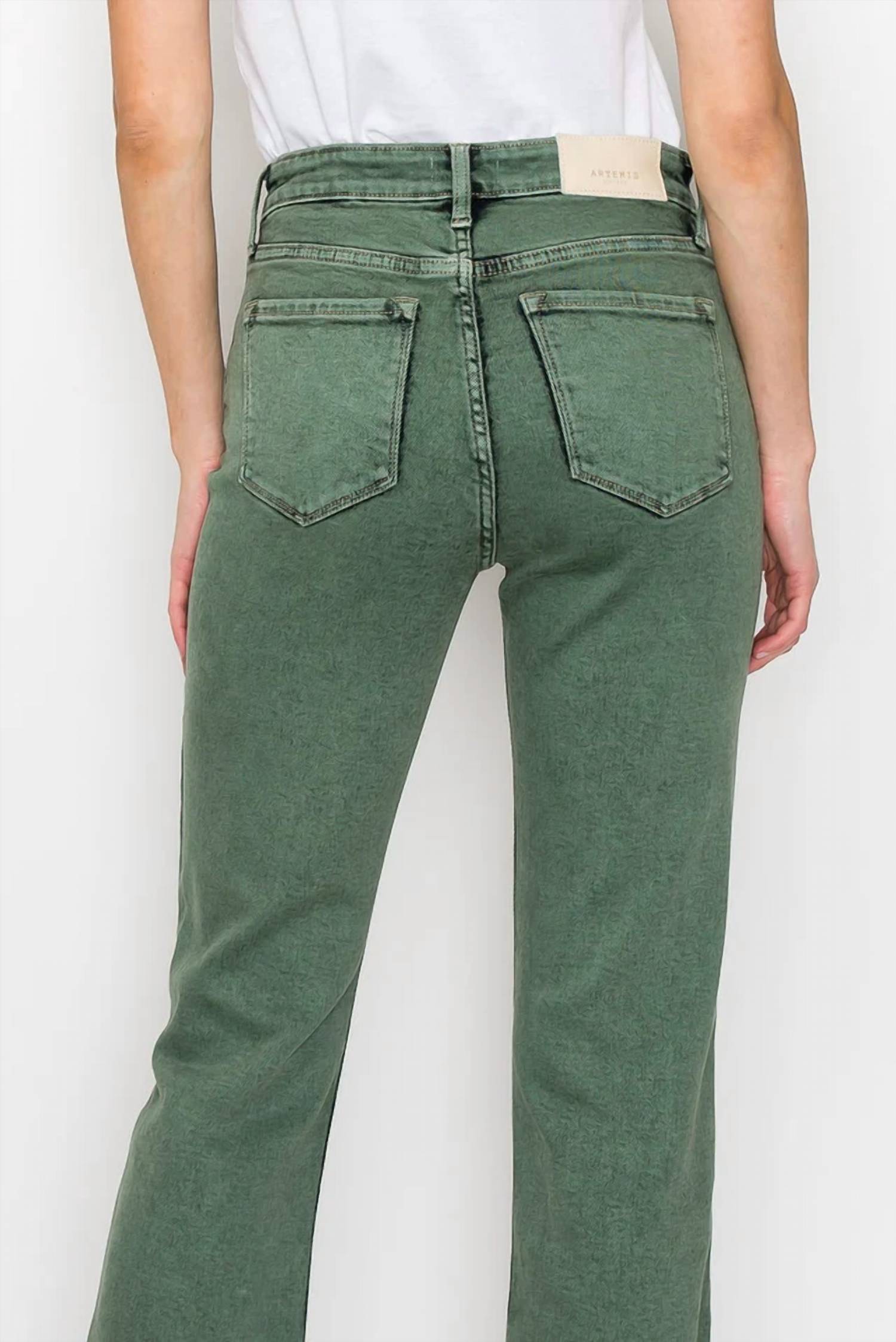 Artemis Vintage - High Rise Straight Jeans
