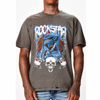 Rockstar Original - Ozzy Oversized Graphic T Shirt