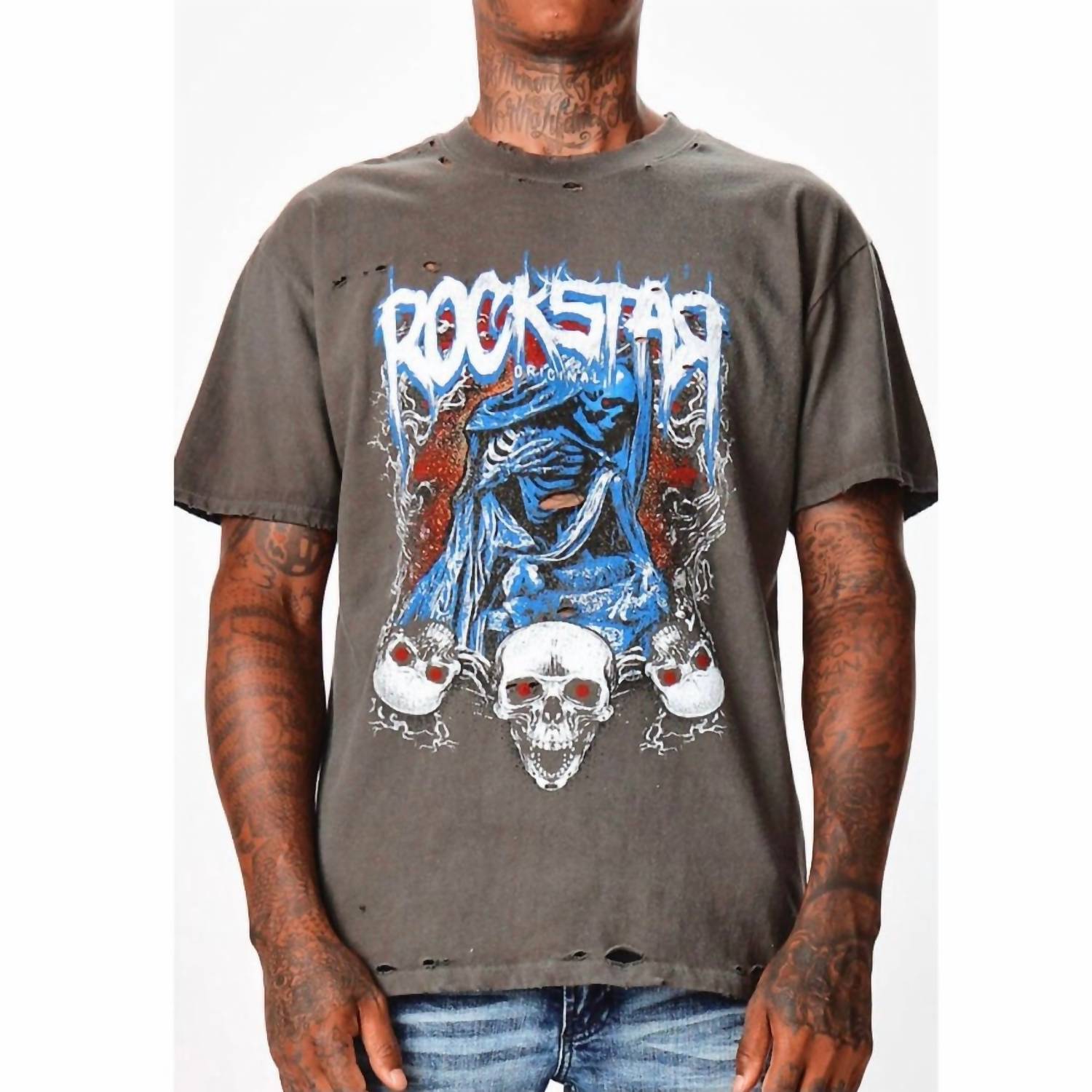 Rockstar Original - Ozzy Oversized Graphic T Shirt