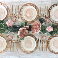 Borrowed Blu - Luna Flatware Gold 5 Piece Set