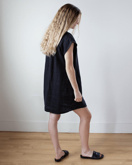 Bella Dahl - Cap Sleeve Henley Dress