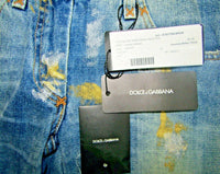 Dolce & Gabbana - Paint Splattered Jeans