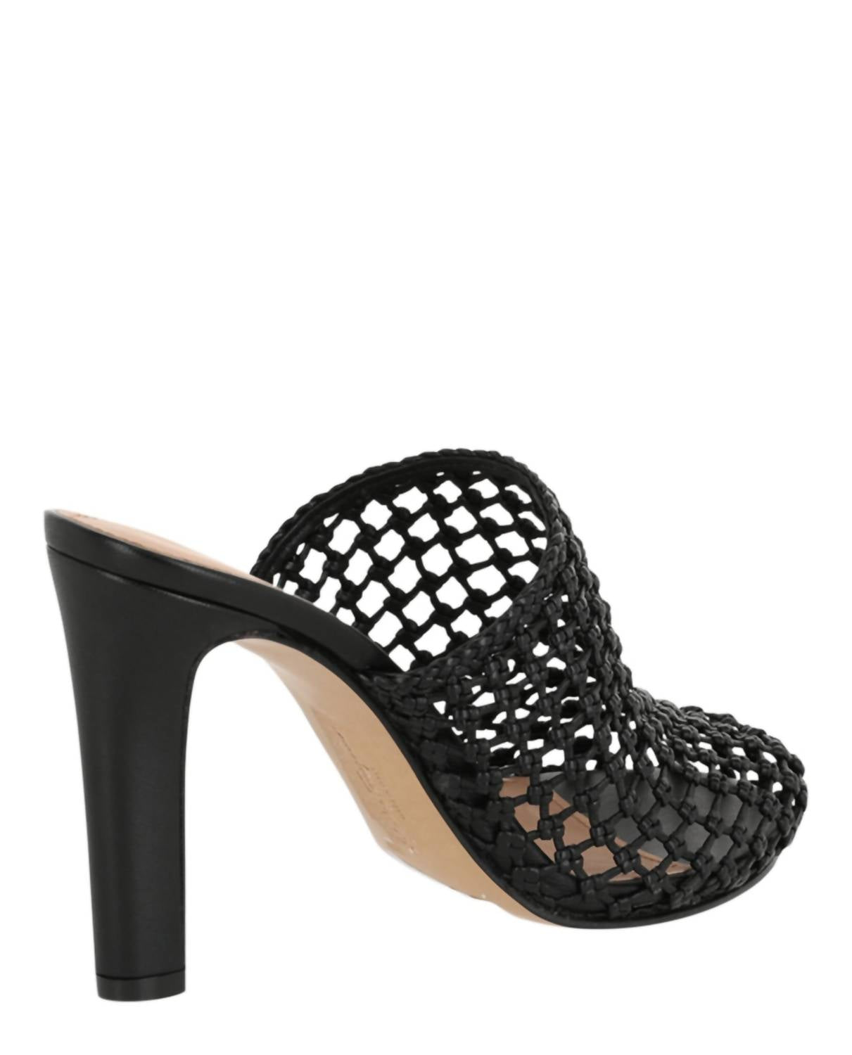 Salvatore Ferragamo Women's Ellas X5 Caged Mules in black - women's heels - alternate view