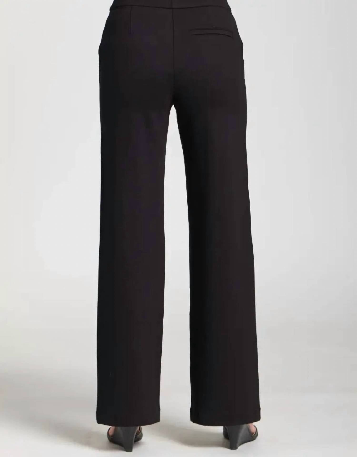 Apny - Pin Tucked Zip Pant