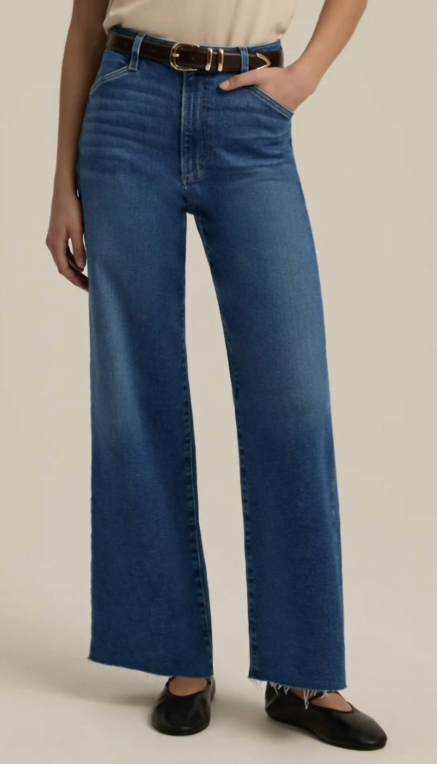 Favorite Daughter - Women's Mischa Super High Rise Wide Leg Ankle Jean