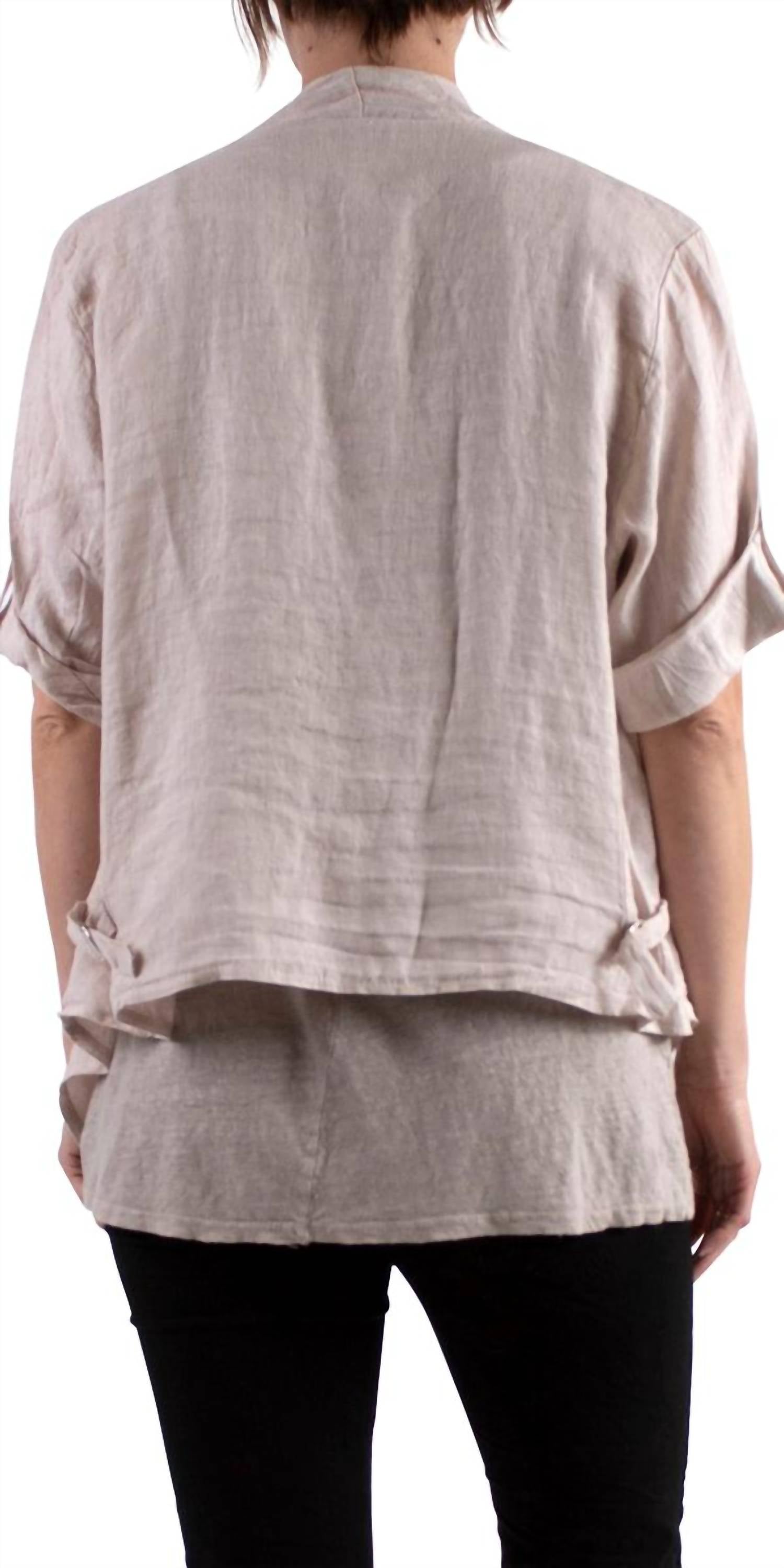 Gigi Moda - Leggera Open Front Jacket