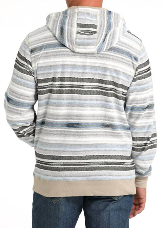 Cinch - Men' S French Terry Striped Hoodie