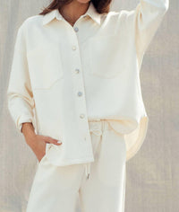 Urban Daizy - Cotton Shirt Jacket