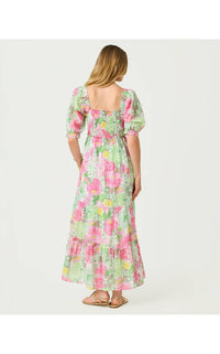 Lilly Pulitzer - Hadly Short Sleeve Smocked Maxi Dress