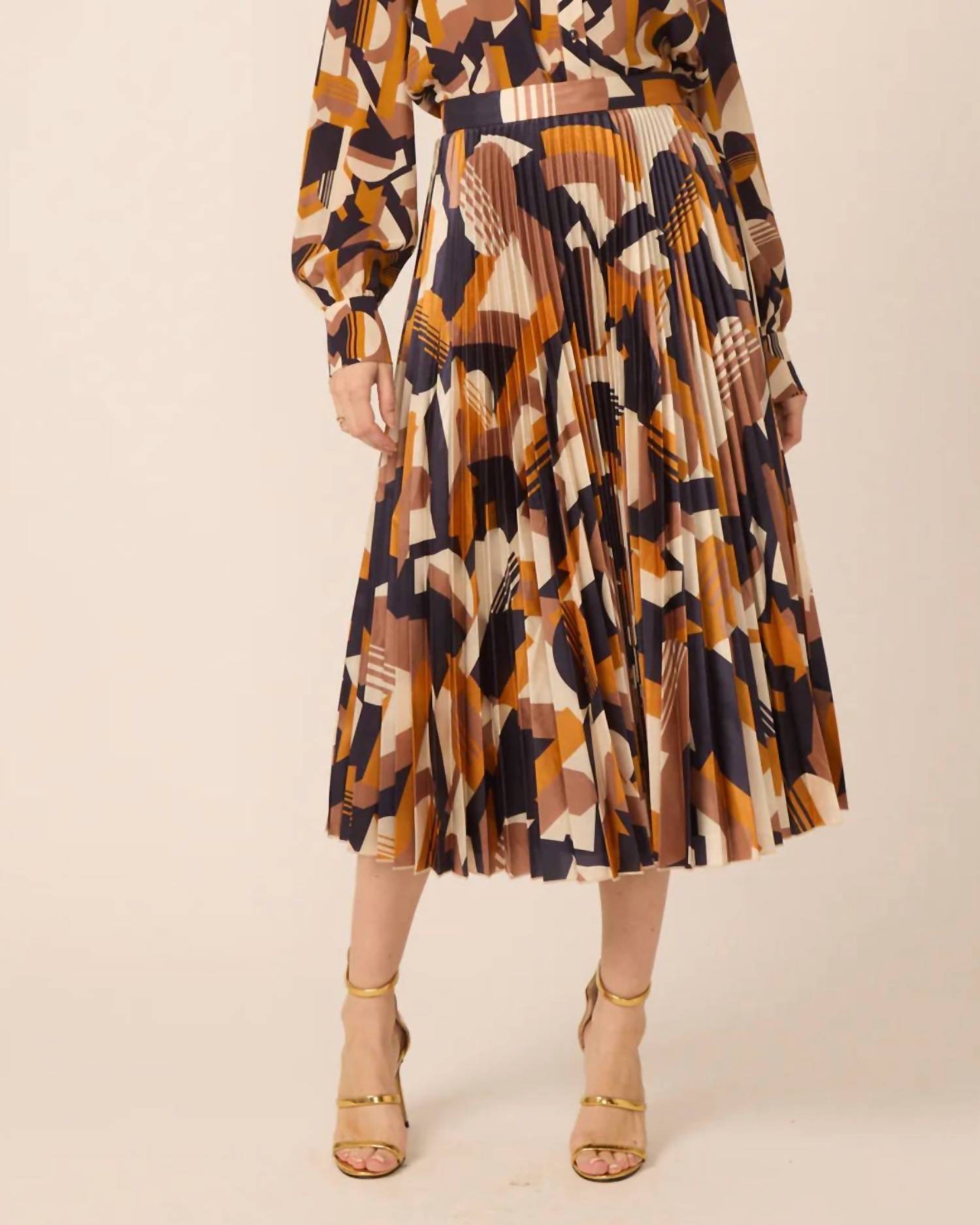 GILNER FARRAR Braylen Skirt in multi - women's skirt