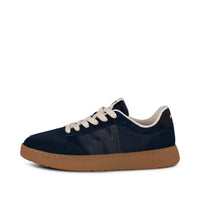 Woden Men's Frode Mesh Sneaker in navy - men's sneaker - detail view