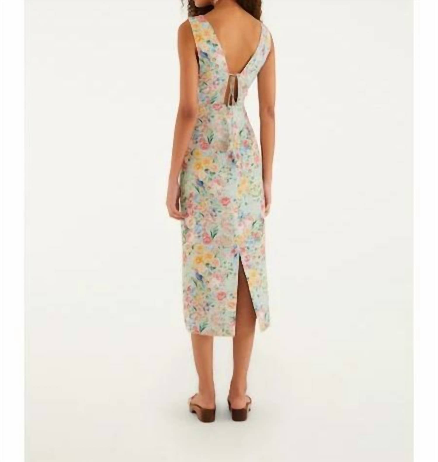 Farm Rio - Sleeveless Midi Dress