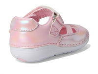 Stride Rite Kid's Soft Motion Theresa Shoe in pink shimmer - kids' shoe - alternate view