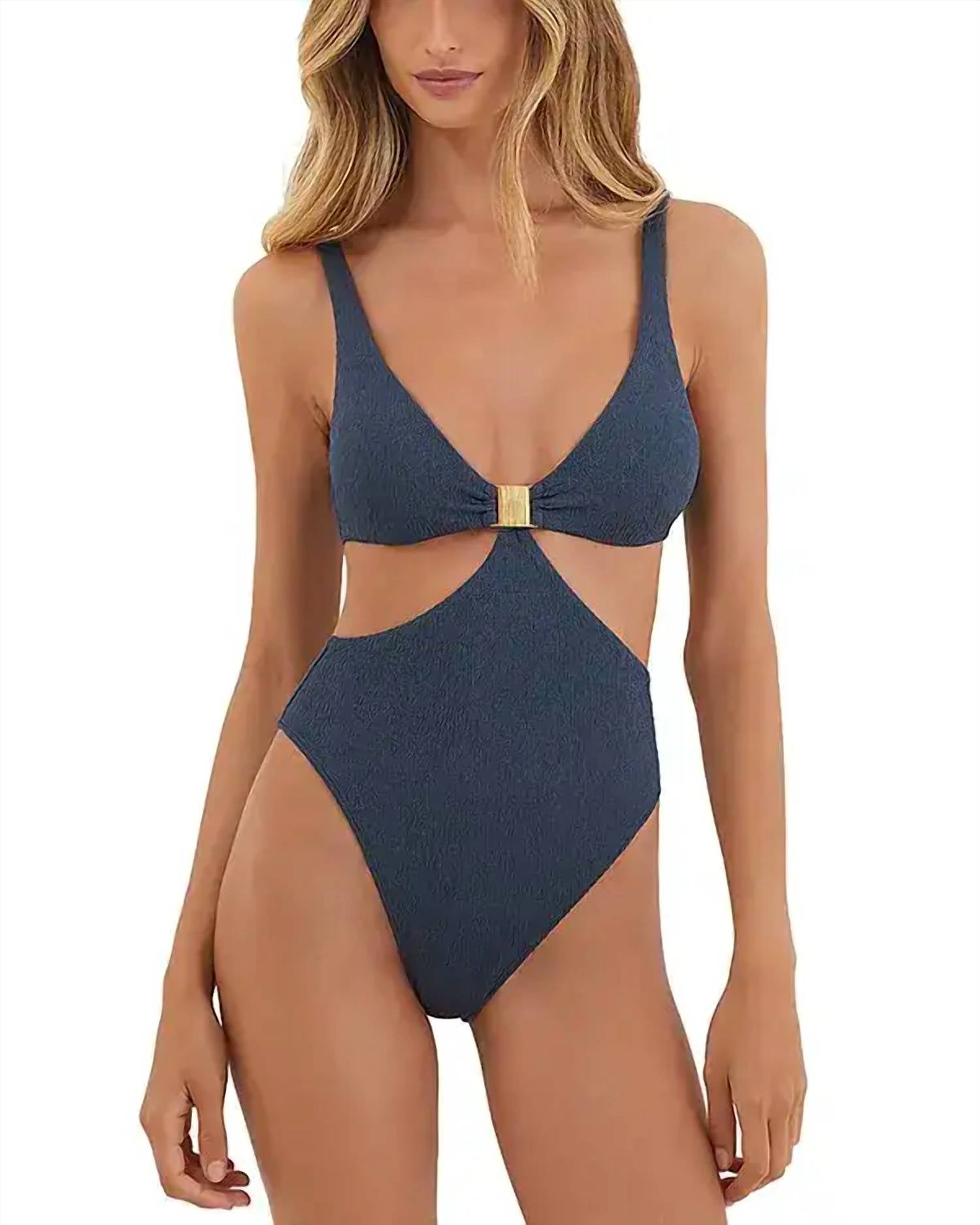 Vix Paula Hermanny - Mayra One Piece Cut Out Swimsuit