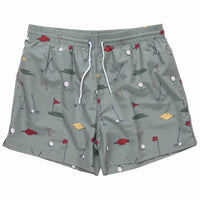 Pink Chicken - Men's Tournament Swim Trunk