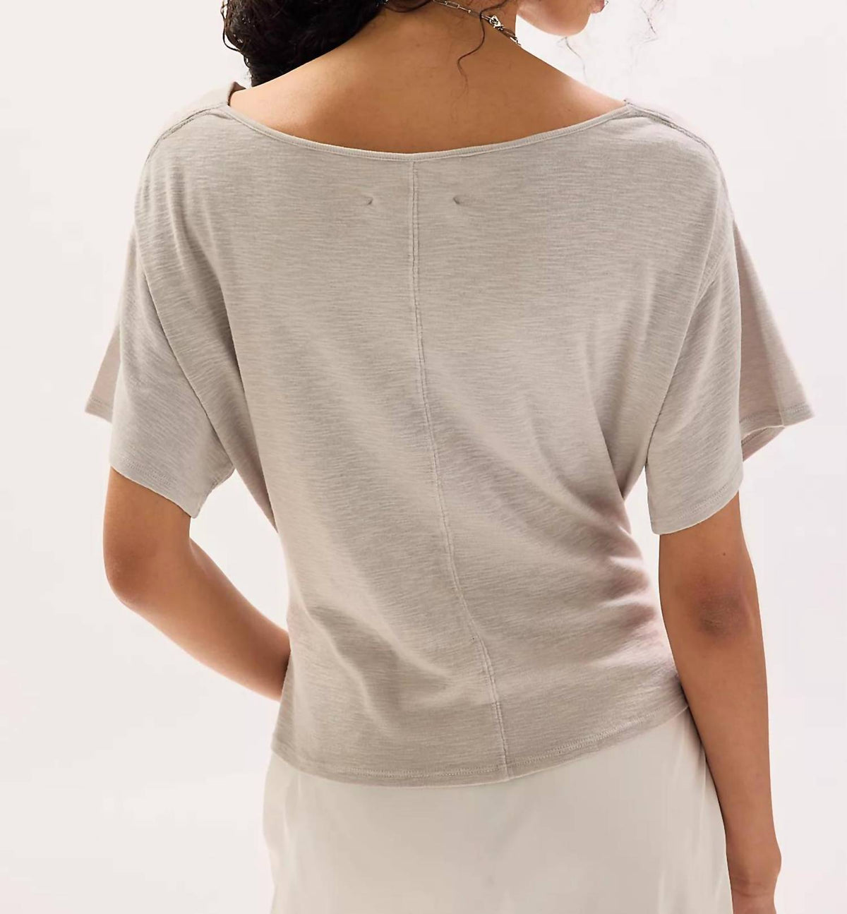 Free People - Waterfall Cowl-neck Top