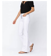 Judy Blue - High Rise Button Fly Flare Pants