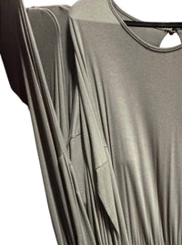 Carole Christian Women's Long Sleeve Romper in olive - women's pants - detail view