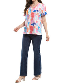 Parsley & Sage - Tracy V-neck Top