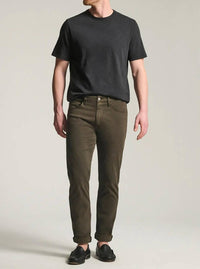 34 Heritage Charisma Relaxed Straight Twill Pants in cactus green - men's pants - alternate view