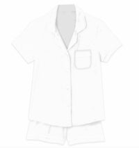 Jane Marie - Women's Silky Satin Pajama Short Set