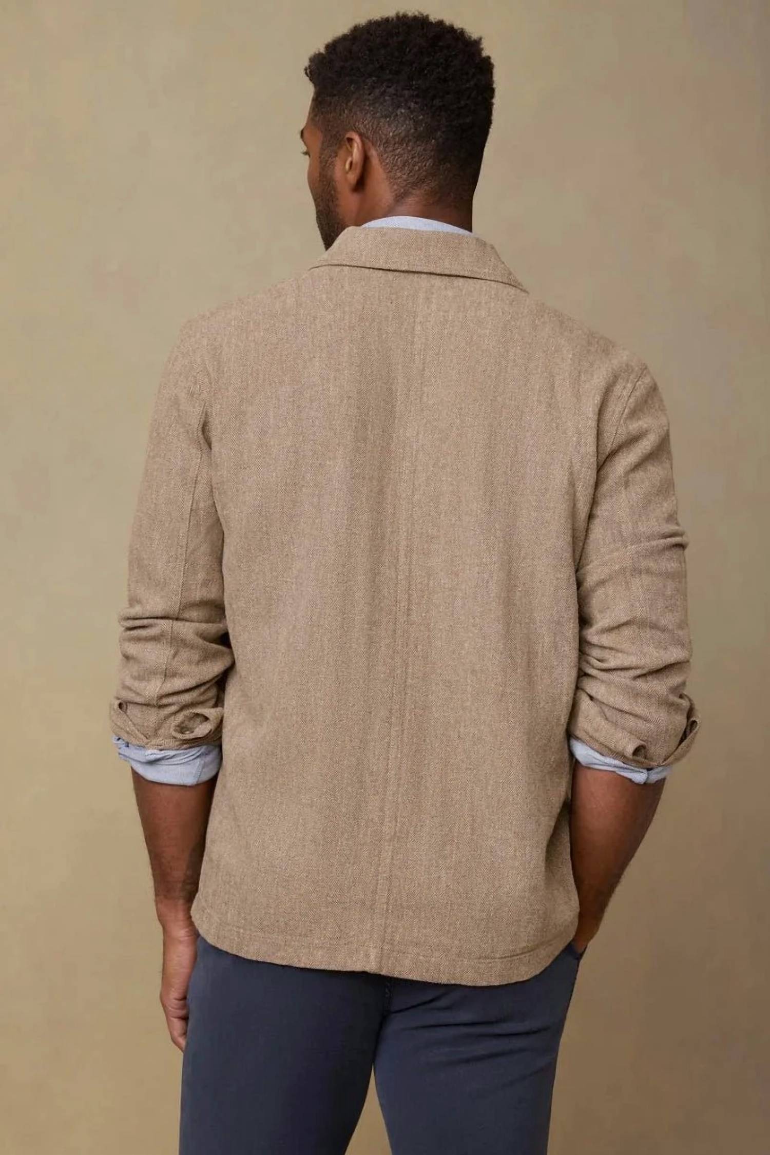 Faherty - Herringbone Studio Jacket