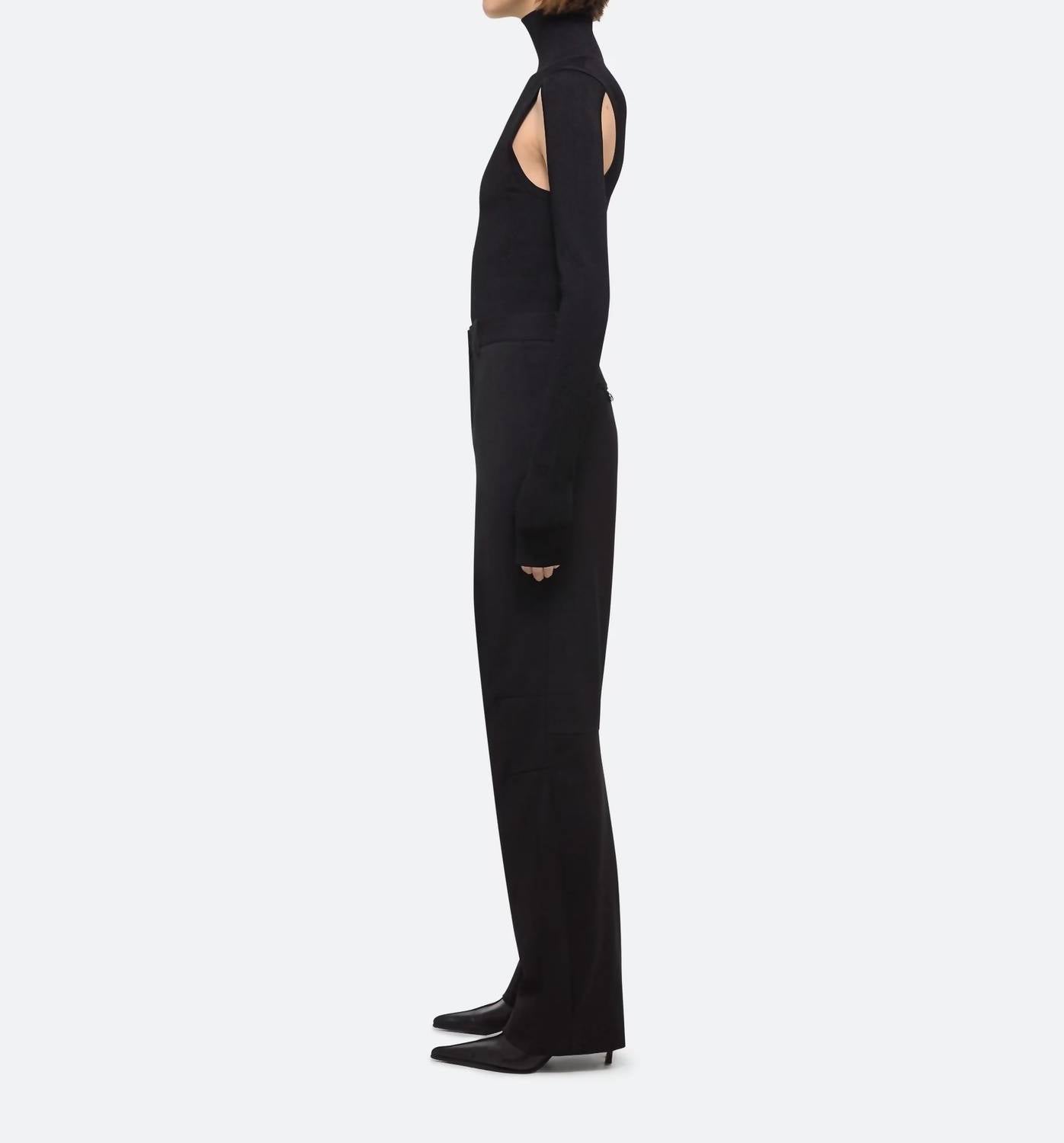 Helmut Lang - Curved Car Trousers