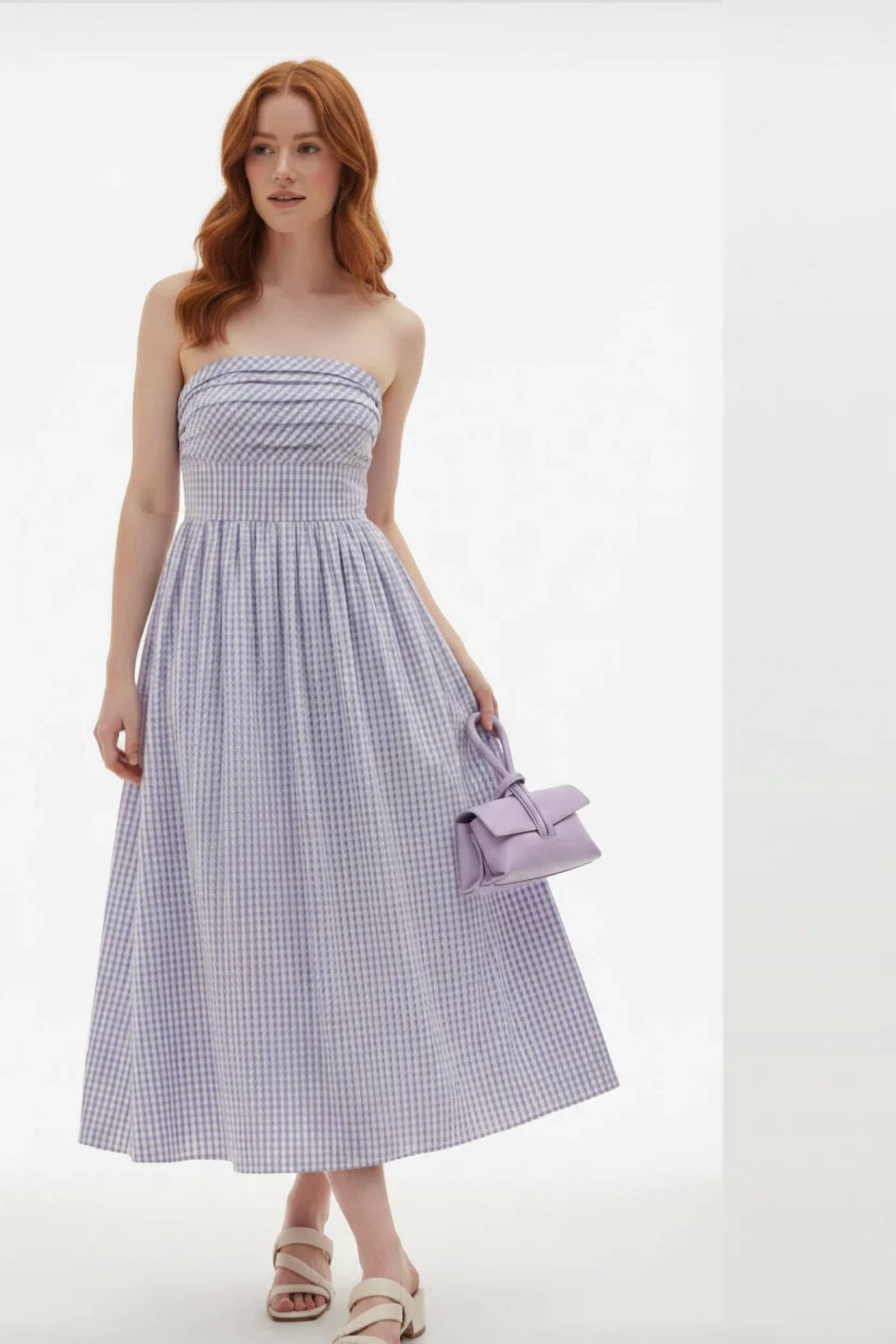 Cartolina Nantucket - Chalmers Halter Midi Dress