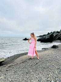 Little Olin - Long Ruffle Dress