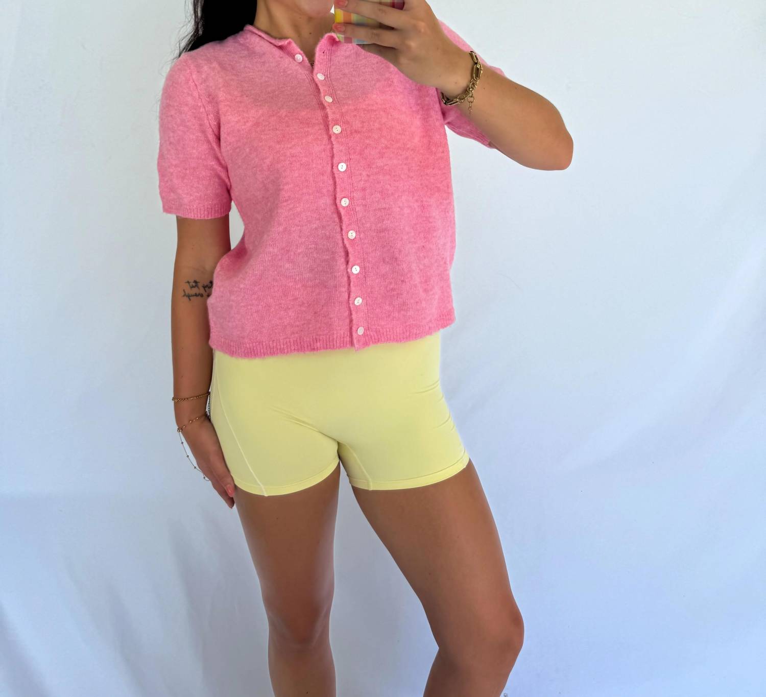 Mimosa - The Bella Short Sleeve Cardigan