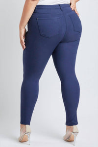 Ymi - Hyperstretch Forever Color Mid Rise Pant - Plus