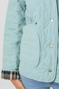 Mystree - Contrast Quilted Jacket
