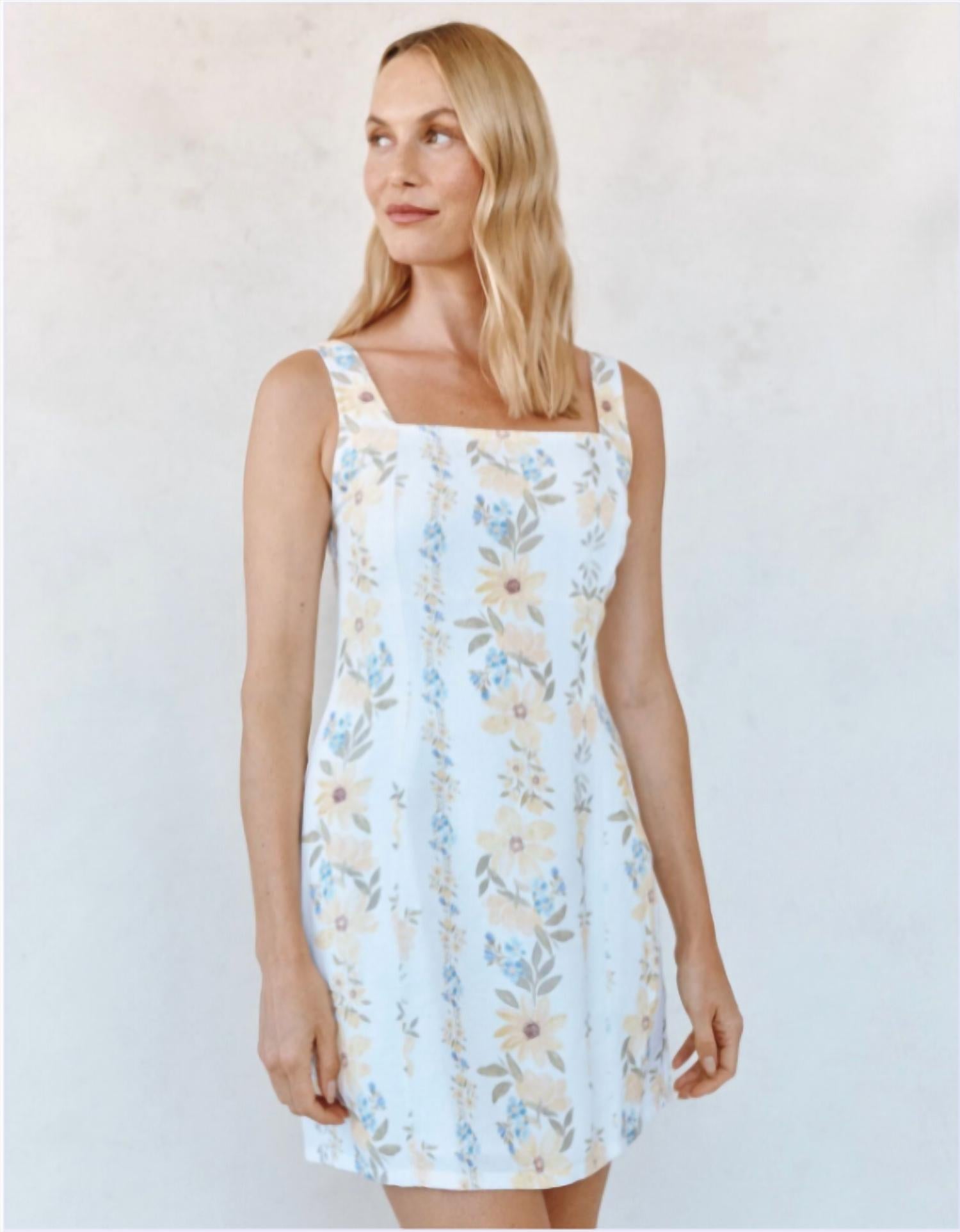 Bella Dahl - Fitted Smocked Back Mini Dress