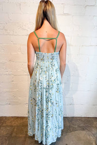 Olivaceous - Monica Printed Maxi Dress